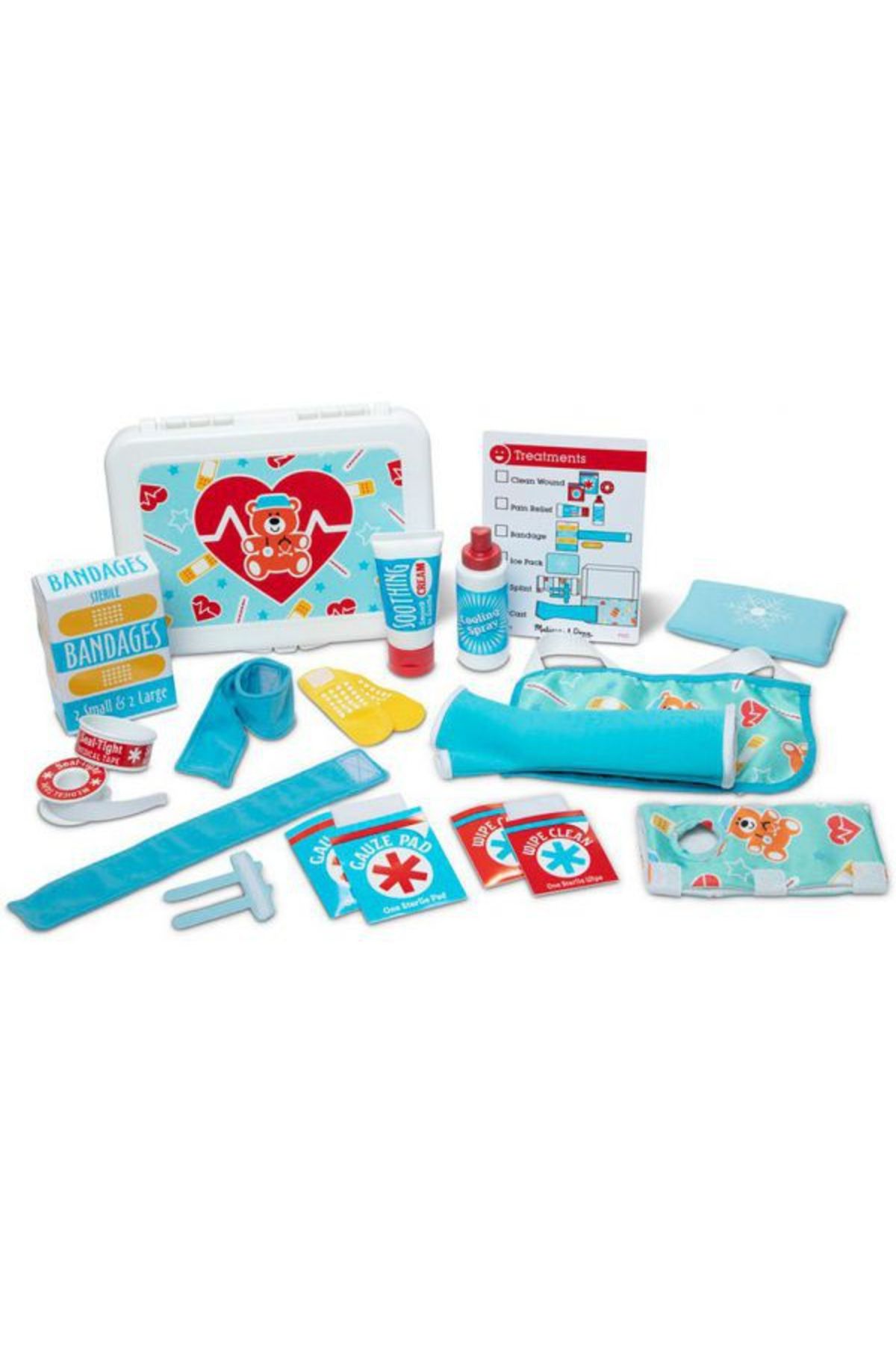 Melissa & Doug Set De Joaca Acordam Primul Ajutor - Mărime unică