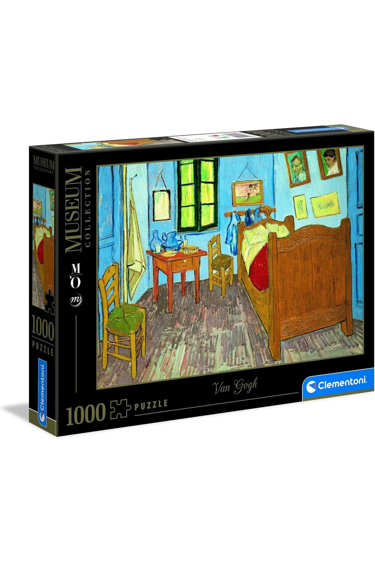 STOREMAX htpshopmx - 1000 Parça Museum Collection Yetişkin Puzzle - Van Gogh “Bedroom in Arles" str http 1