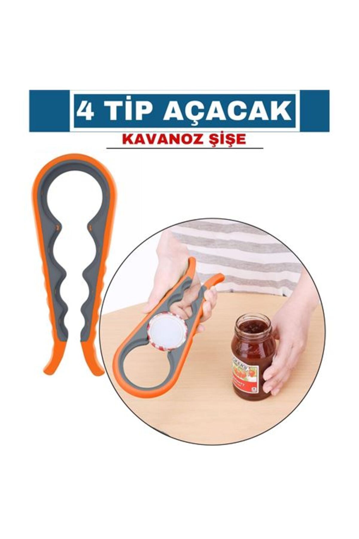 Lyrae Store 4 Tip Kavanoz Şişe Açacağı - ALP7942-1482