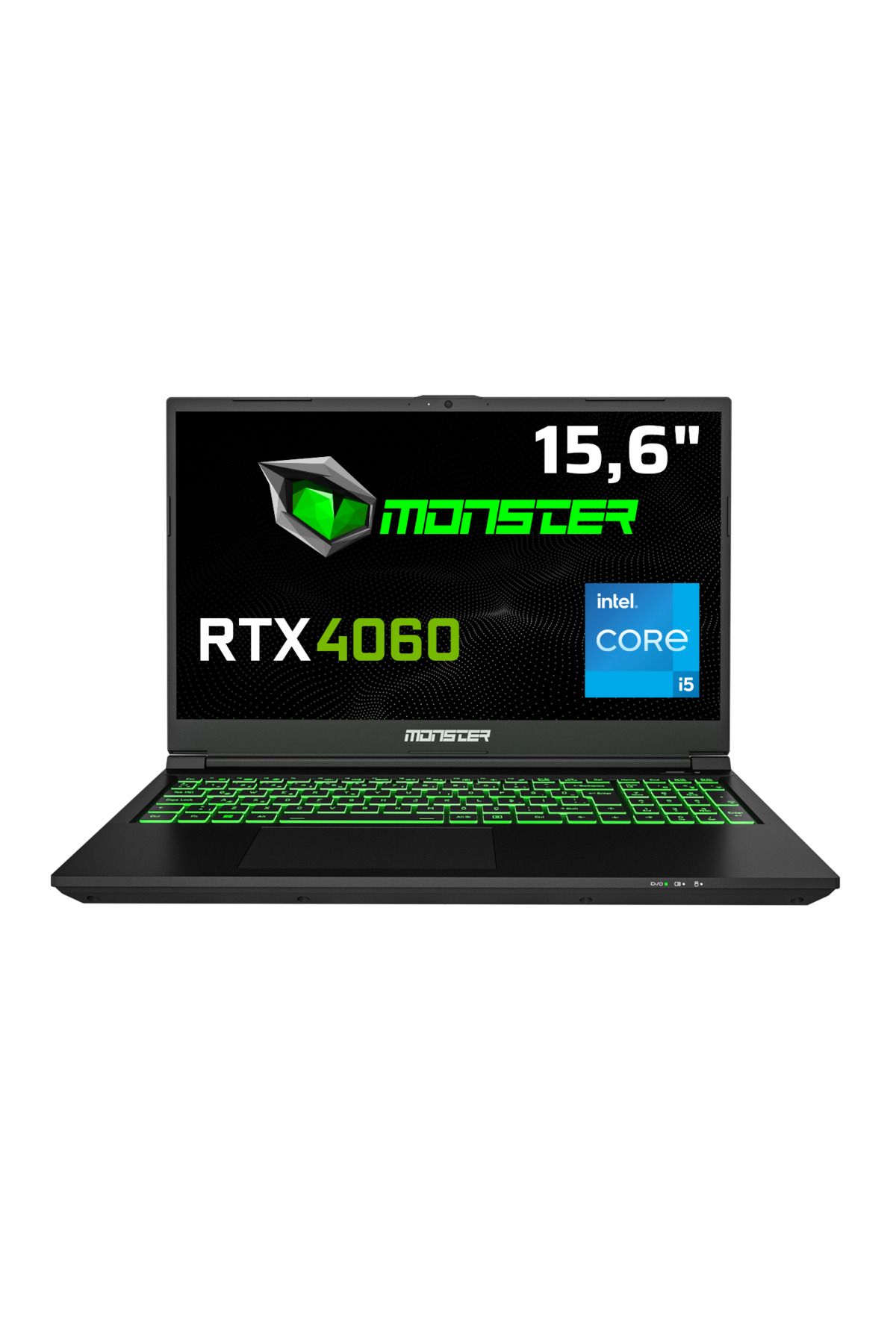 MONSTER Tulpar T5 V23.3.2 Intel Core i5 12450H 32 GB RAM 1 TB SSD 8 GB RTX 4060 FreeDos 15,6" FHD 144 Hz