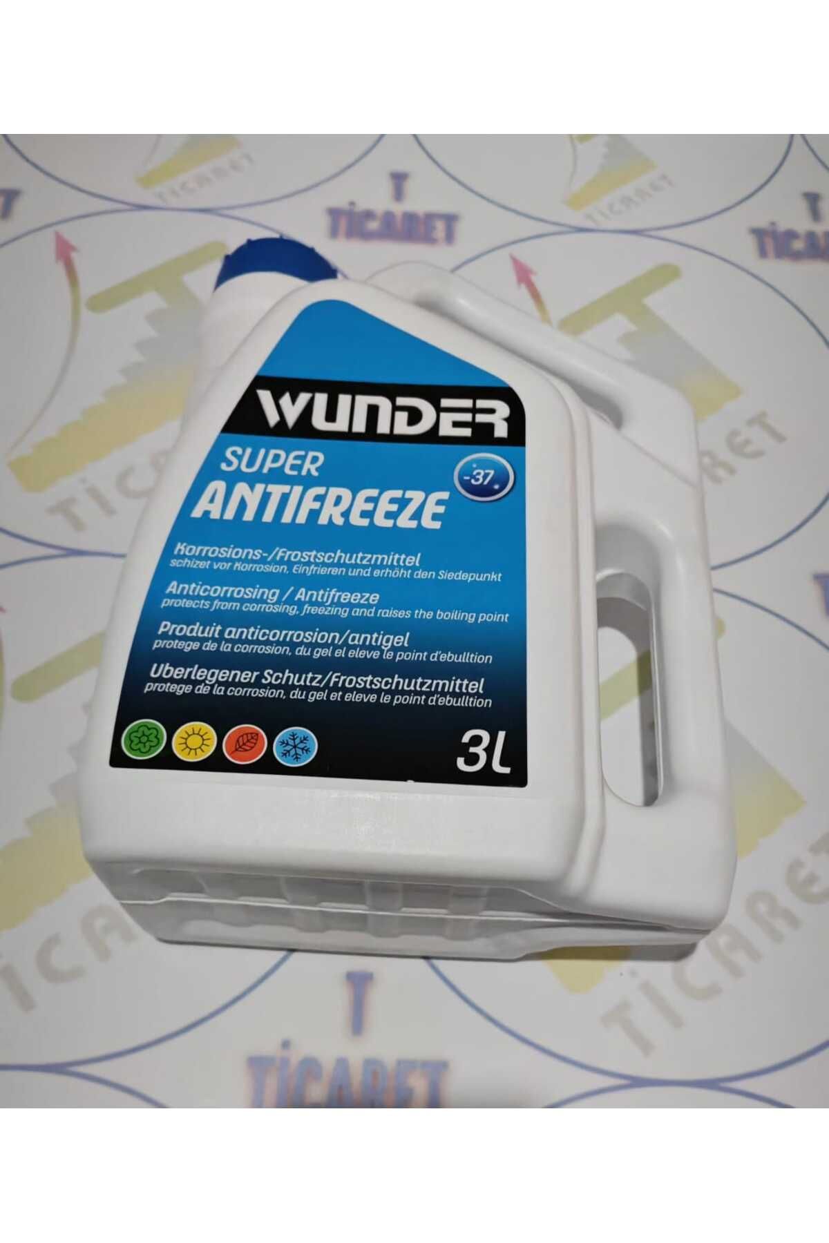 WUNDER SÜPER MAVİ ANTİFRİZ -  3 LİTRE - 8680807036154