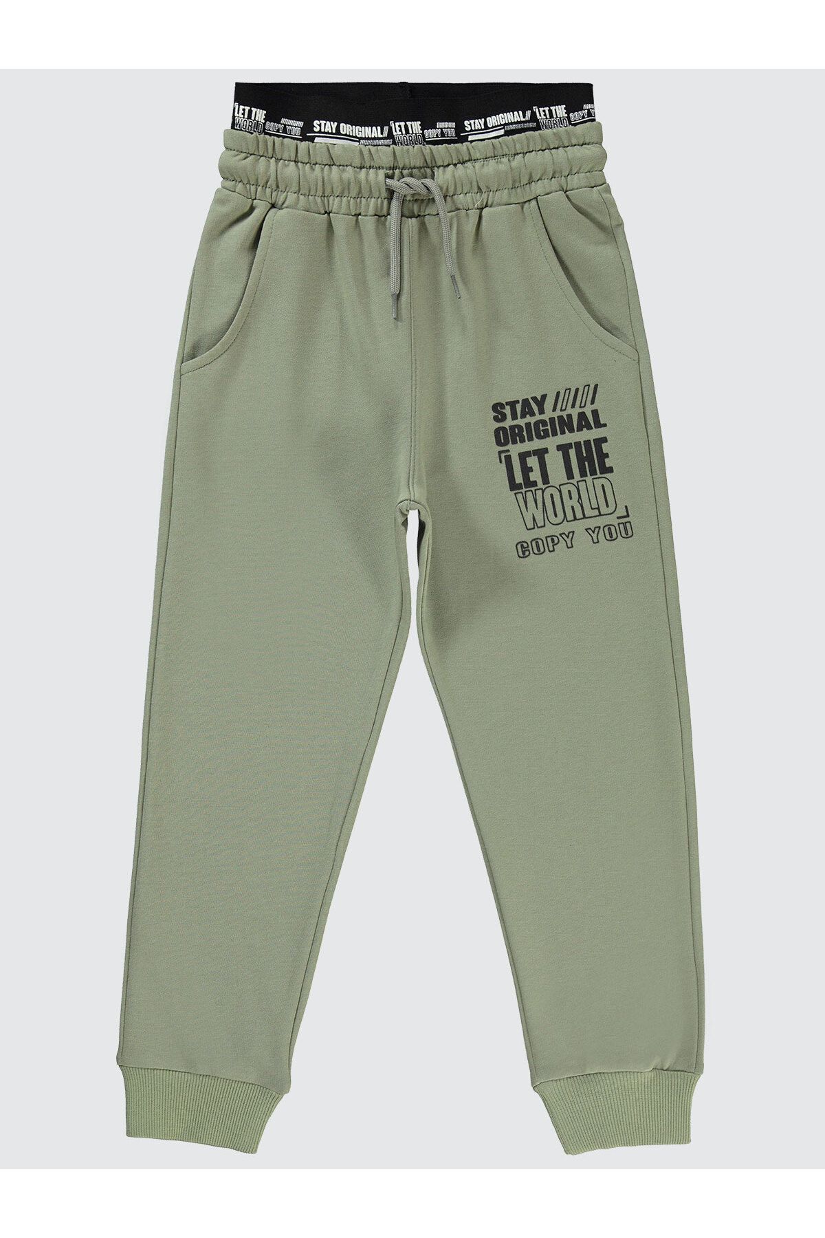 Civil Boys-6-9 Years Old Boy's Sweatpants - Light Khaki 1