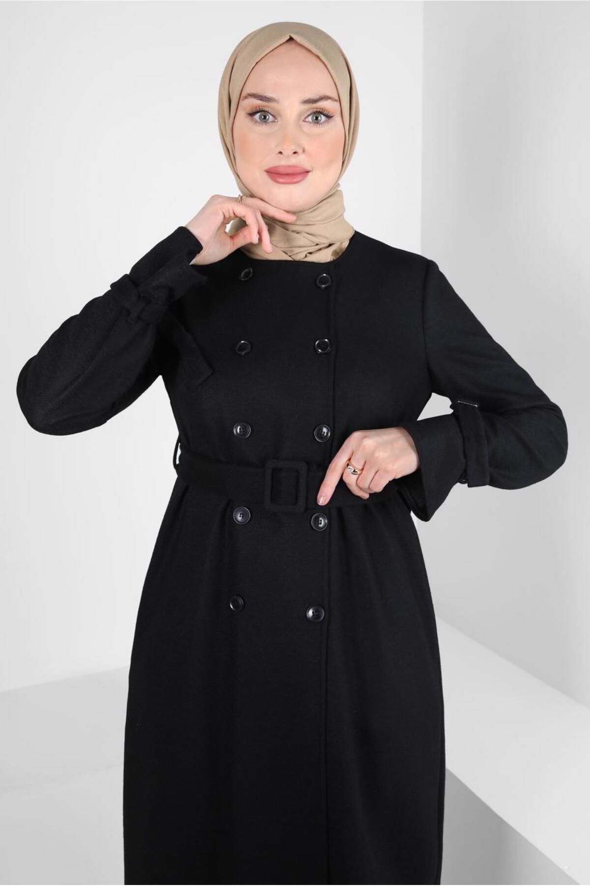 ژاکت کمربندی 44278 Alvina