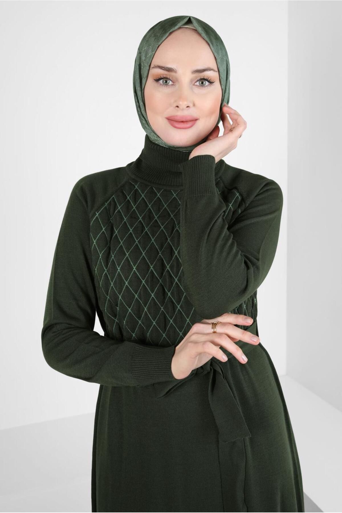 Alvina لباس بافتنی کمربند 44093