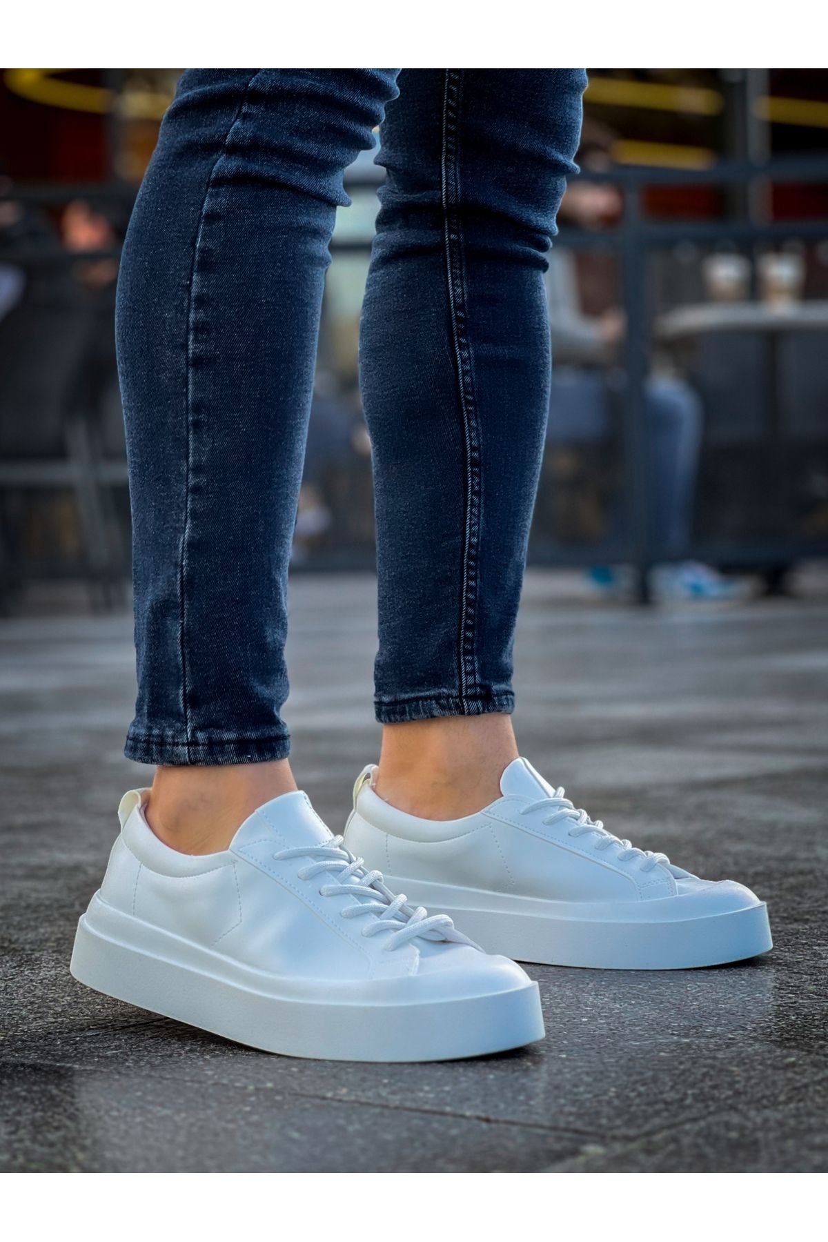 BOA-Ba500 Boa Custom Thermo Sole White Casual Men's Shoes 2