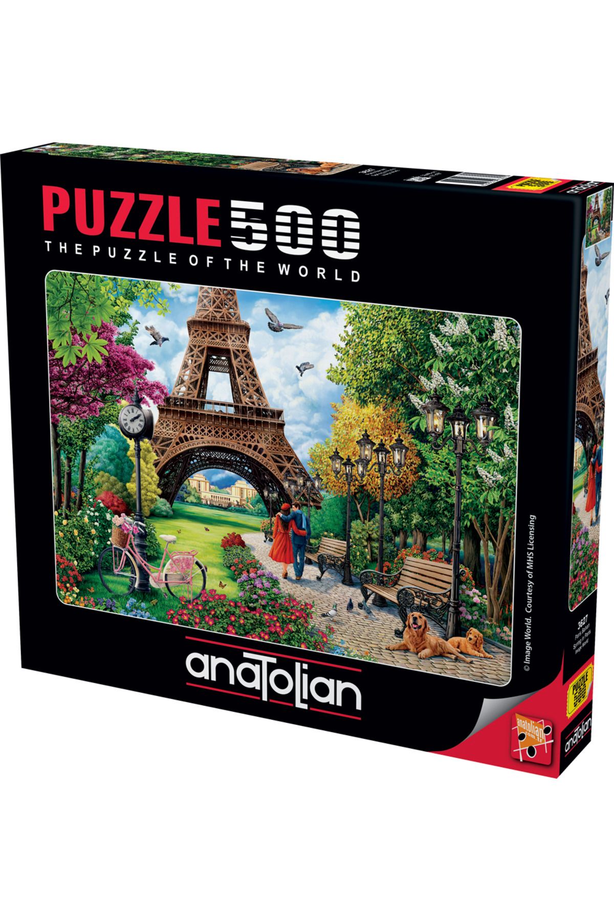 Anatolian Puzzle 500 Parça Paris Baharı