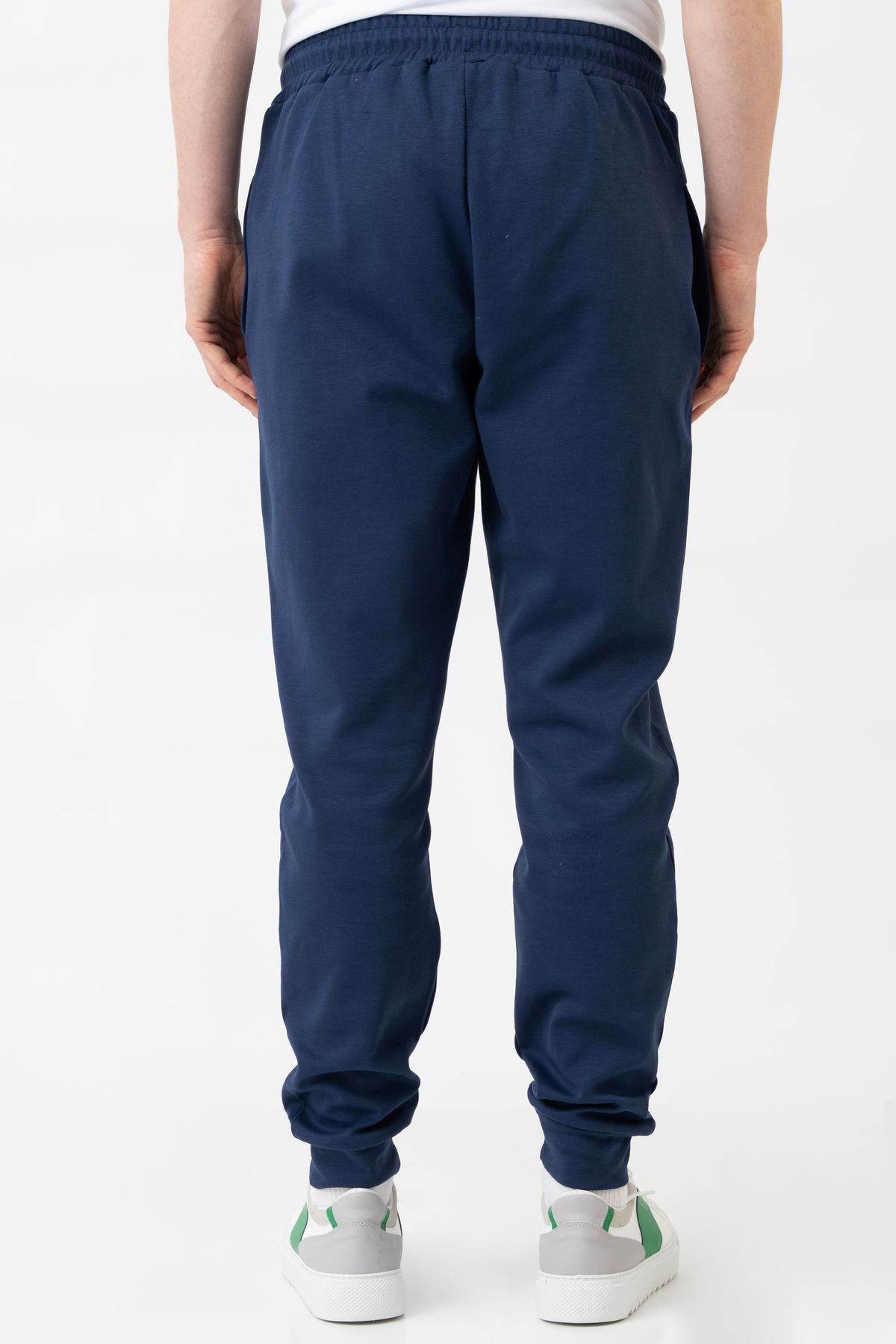 Benetton-Pantaloni de sport Jogger pentru bărbați - bleumarin 3