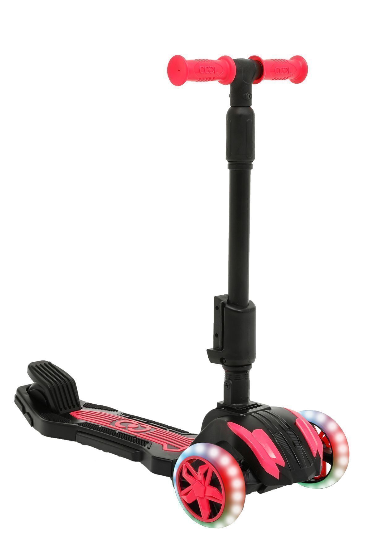 Mhm Collections Led Işıklı Oturaklı Pembe Combo Scooter