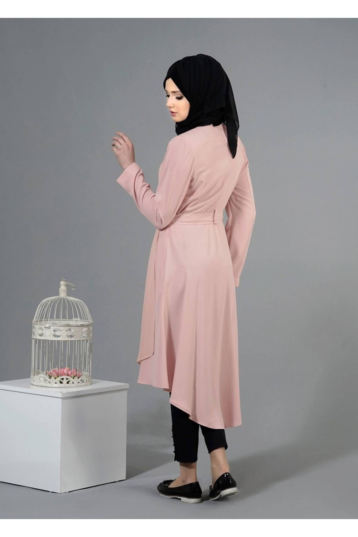 TRENDTESETTÜR-T 1439 فيريس حجاب ترينش 3