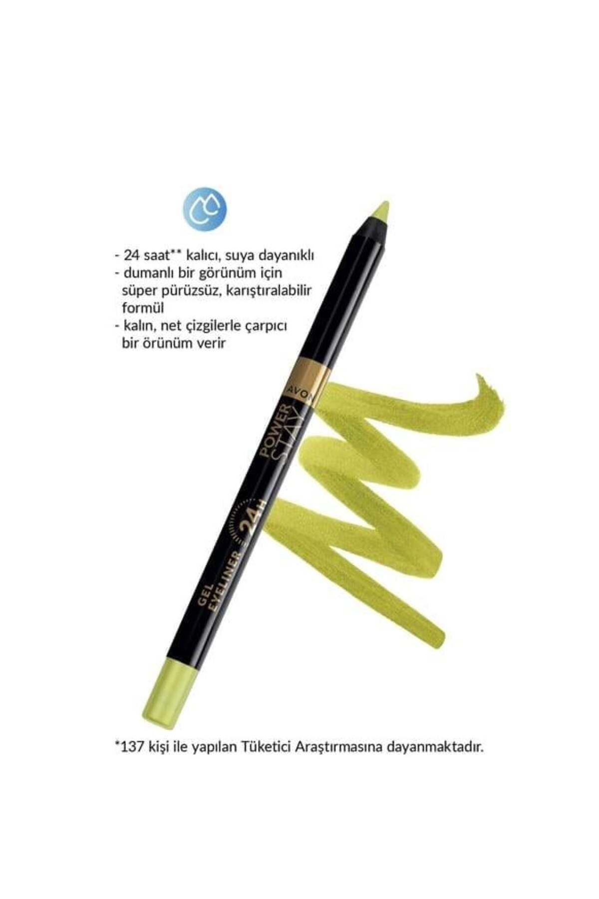 AVON Power Stay Jel Eyeliner. Lime