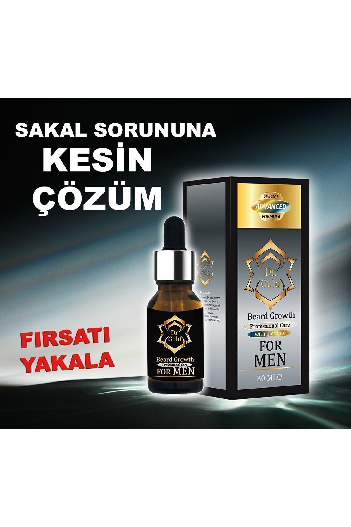 dr gold Sakal Dolgunlaştırıcı Ve Canlandırıcı Bakım Serumu& Sakal Serumu&beard Oil&bıyık Serumu-1