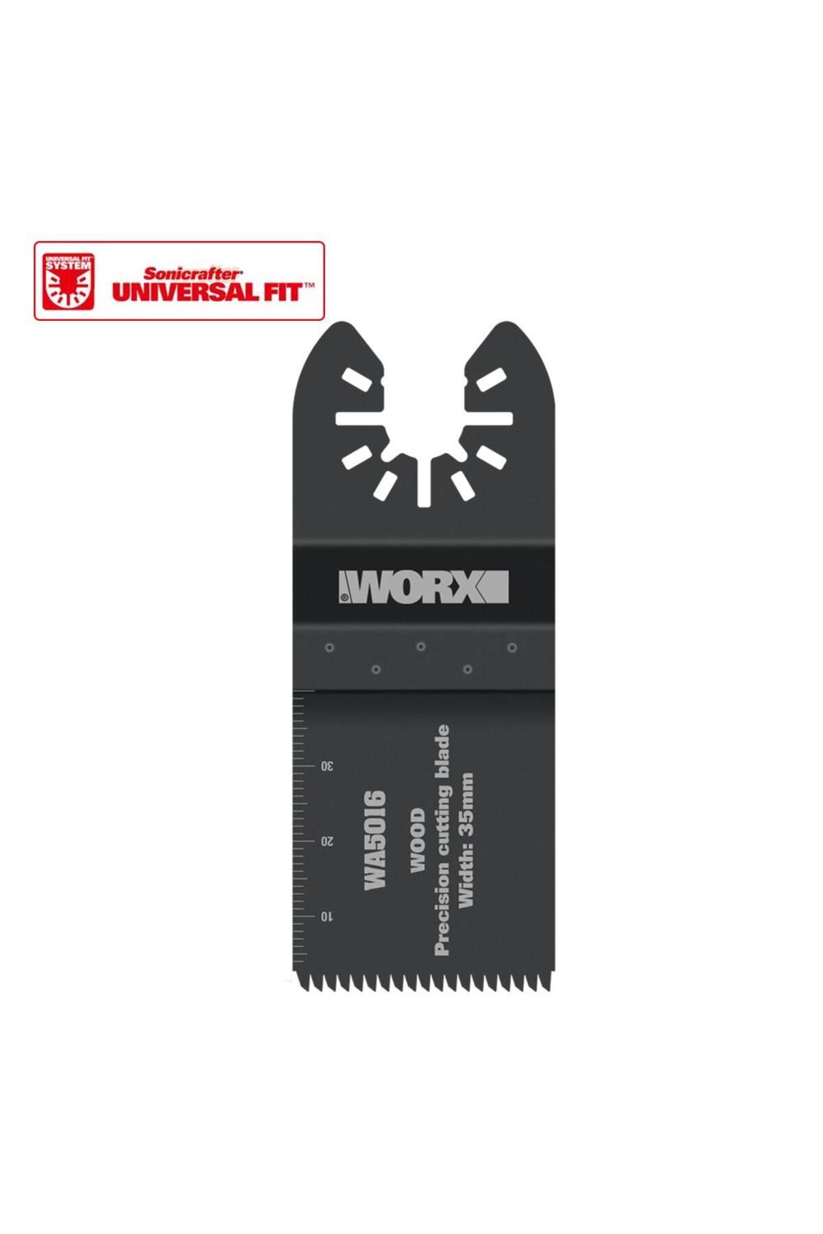 WORX Wa5016 Çok Amaçlı Raspalama Makinası Için 35x40mm Ahşap Ve Pvc Universal Hassas Kesme Bıçağı