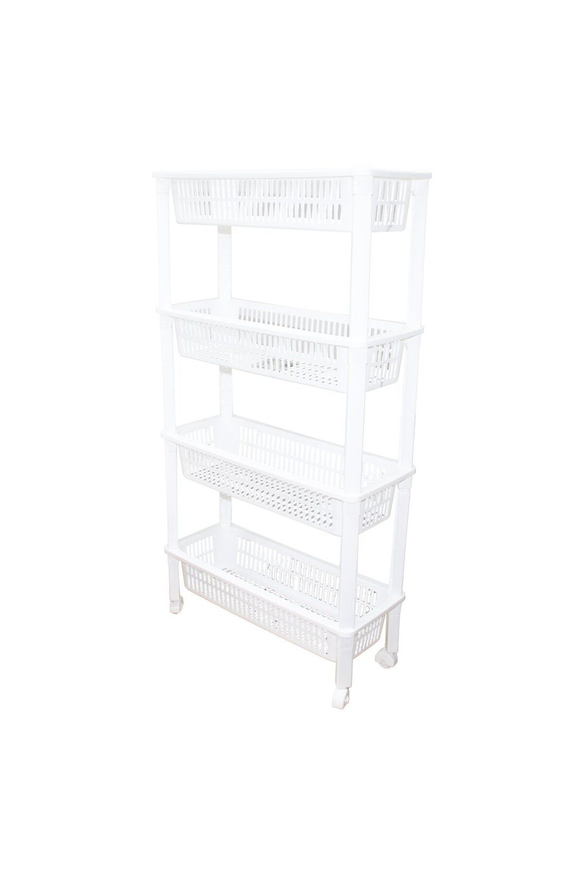 demila 4 KATLI DÜZENLEYİCİ - RAF ÜNİTESİ TEKERLEKLİ 510X205X945MM (4767) - MLA3551-3963