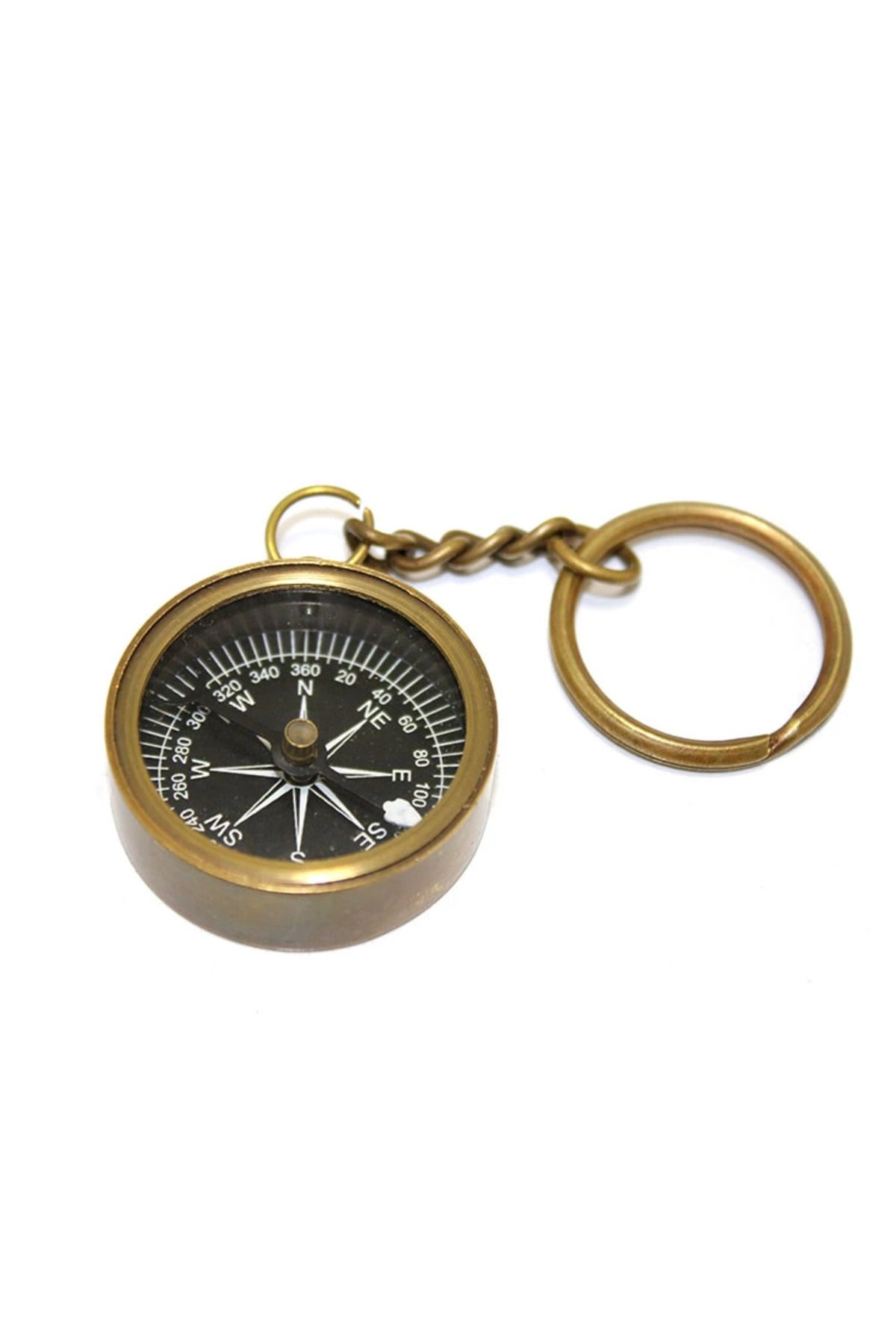 gizmurstore Pirinç Pusula Anahtarlık Ksk50 - GMS9706-6308