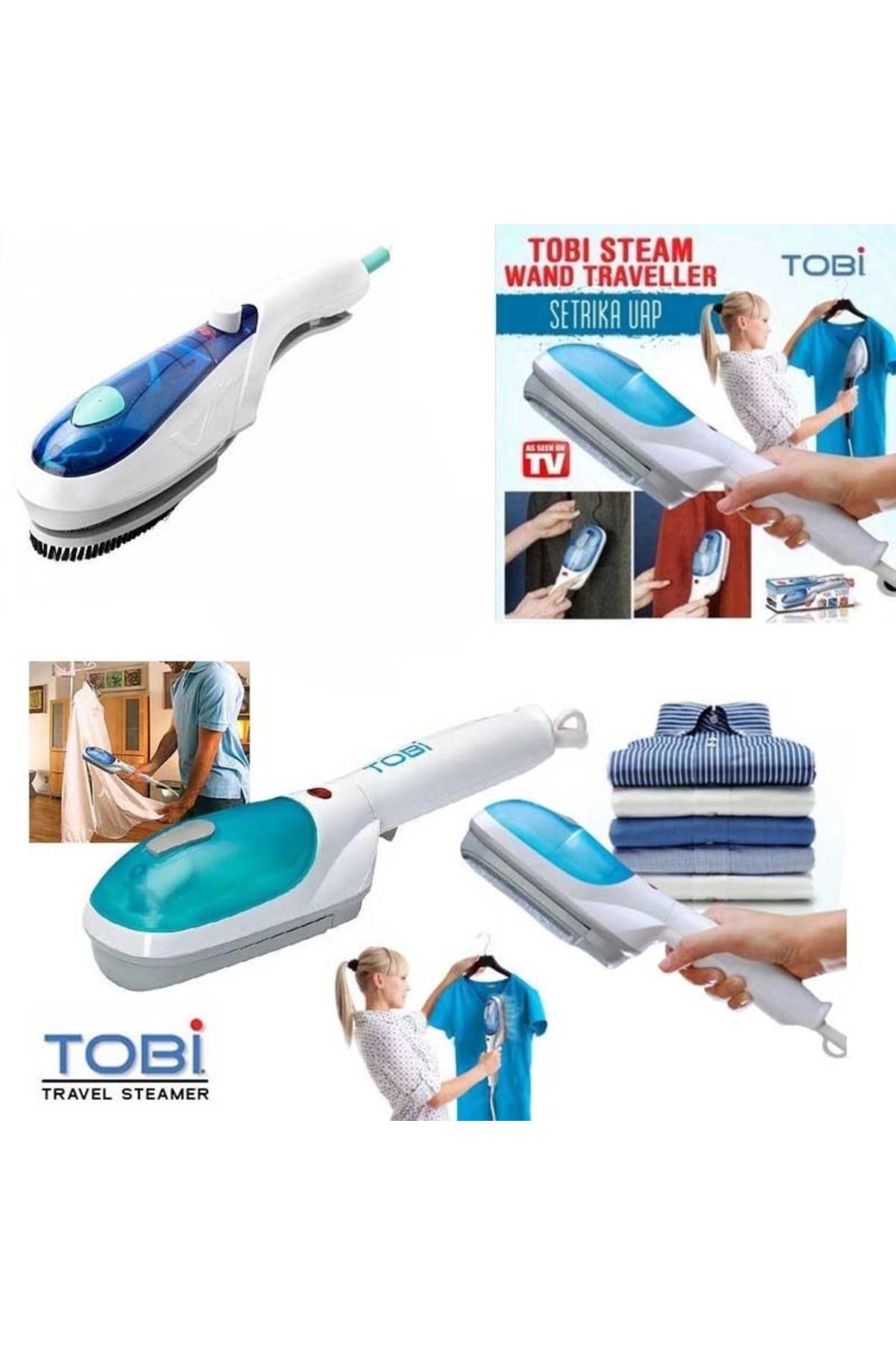 mrpurple Tobi© Steamer Buharlı Pratik Mucize Ütü - PRP9359-9873
