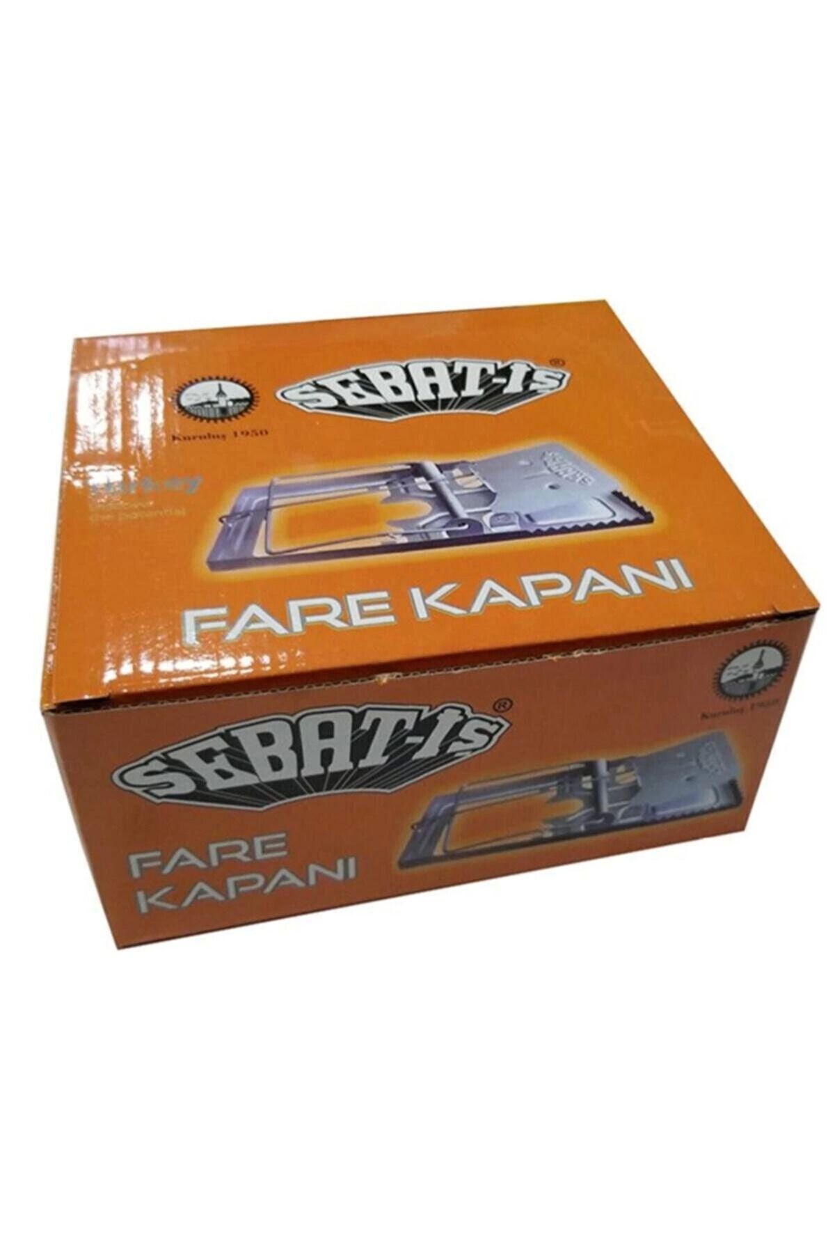 mrpurple Sebat-iş Yaylı Metal Kapan 12 Adet - PRP8004-1710