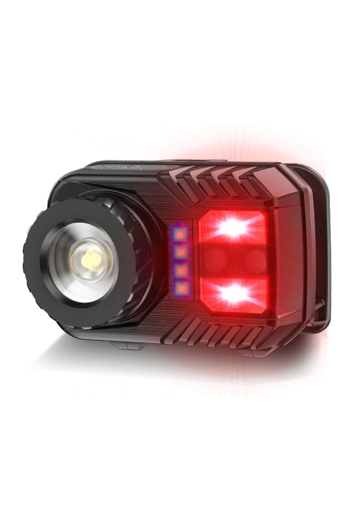 mrpurple Ps-571 Sensör Xpg Cob Led Usb Şarj Edilebilir Lityum Pilli Zoomlu Kafa Lambası - PRP1163-3554
