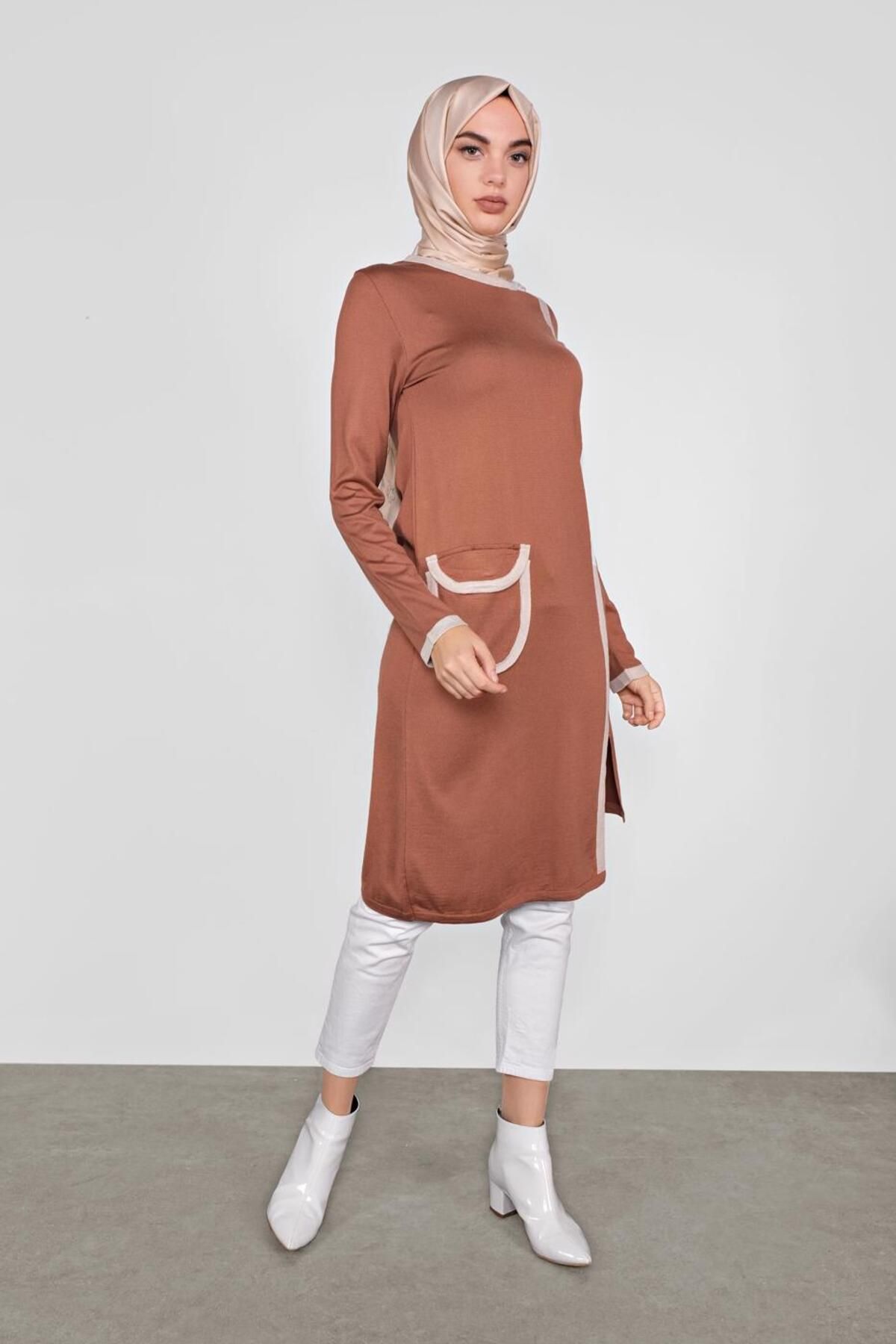 تونیک بافتنی جیبی 41013 Alvina