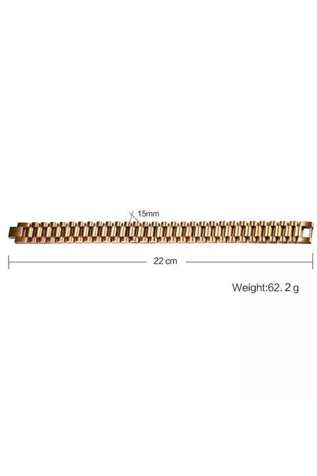 واتشوفرويال-Datejust Gold - تصميم سوار فولاذي 4