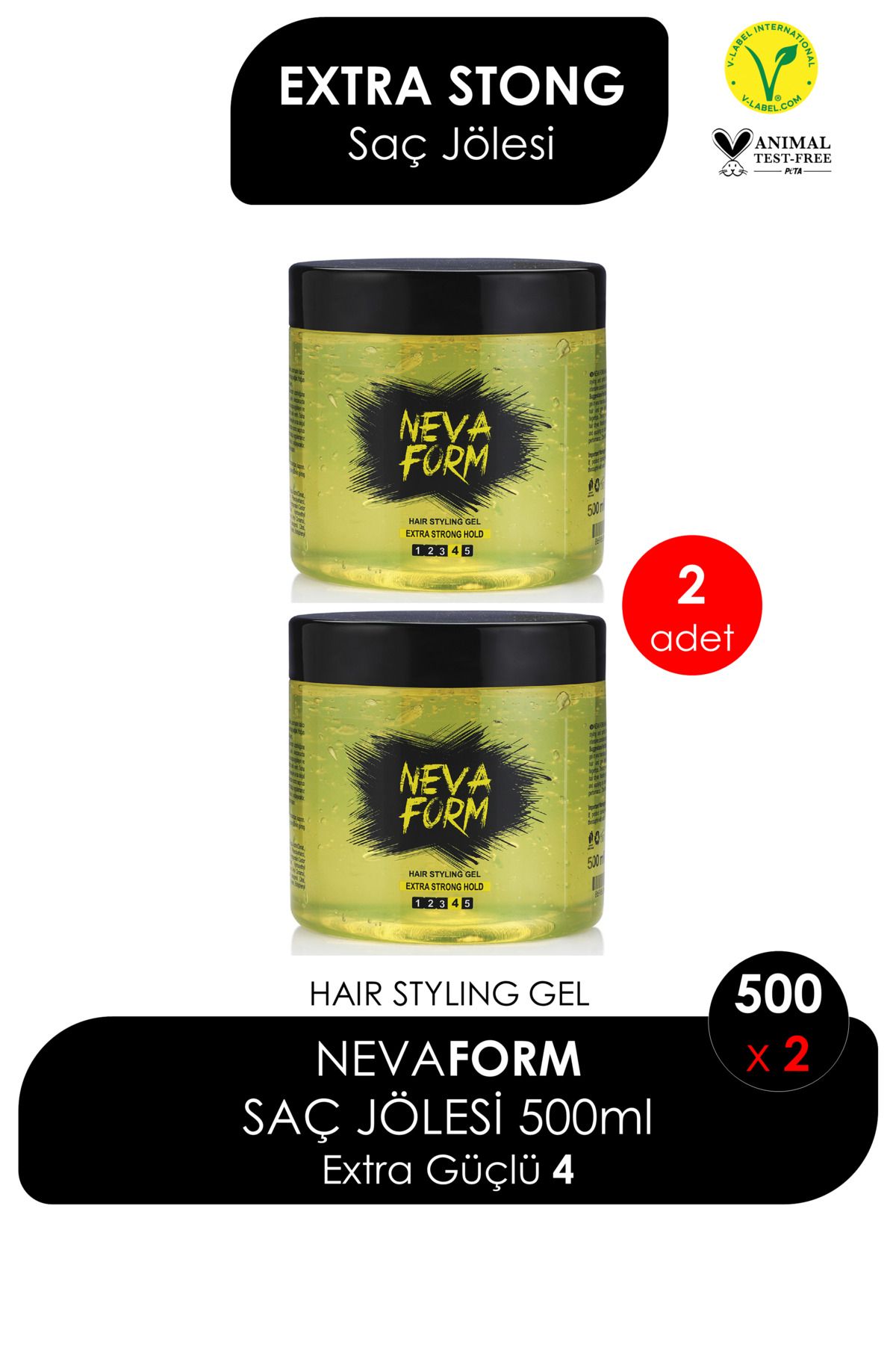 Neva Nevaform Saç Jölesi Ekstra Sert 500 ml (2 ADET)