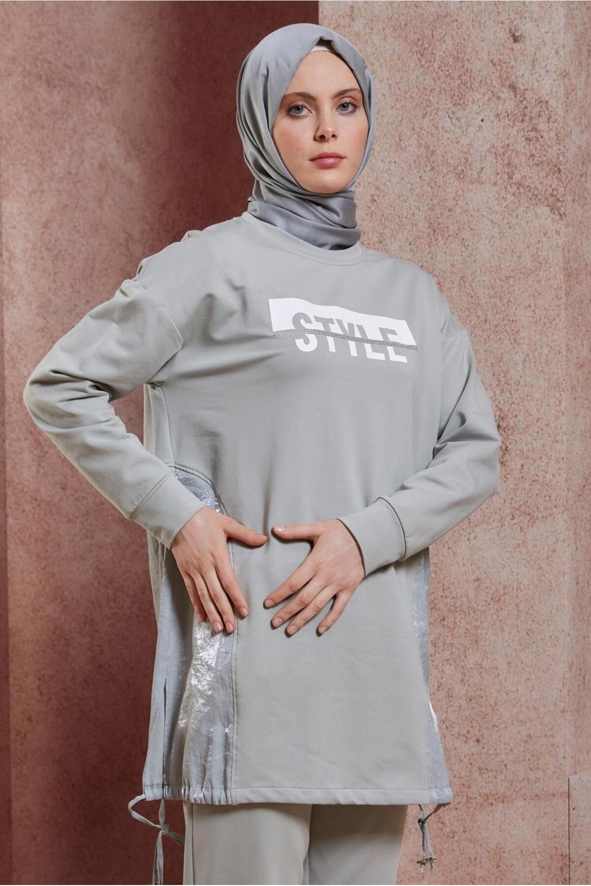 Alvina-Tracksuit Set 44405 - Printed and Trousers 1