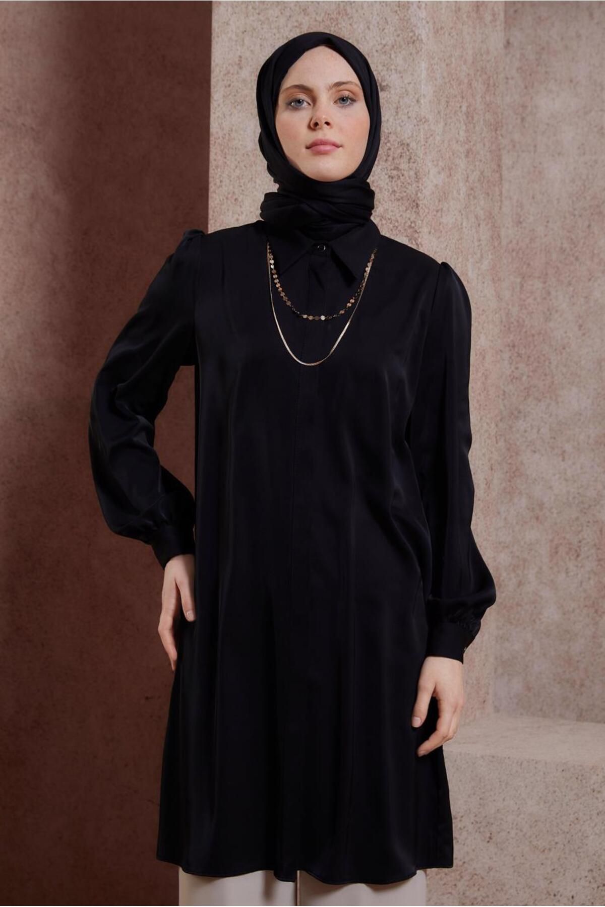 تونیک یقه پیراهن 44448 Alvina