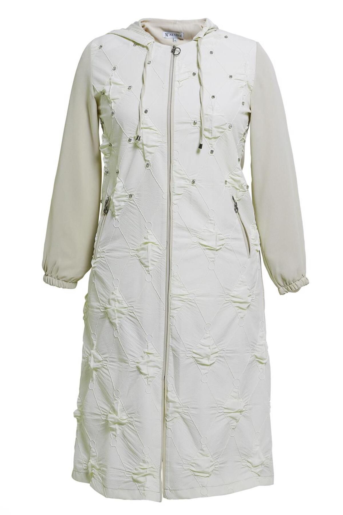 HOODED PLUS SIZE WEAR AND GO 44526 Alvina