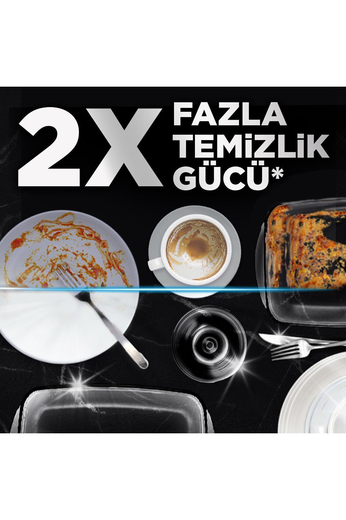 Quantum Ultimate Bulaşık Makinesi Deterjanı  Kapsül Tablet 96 Adet (48x2'li) - 3
