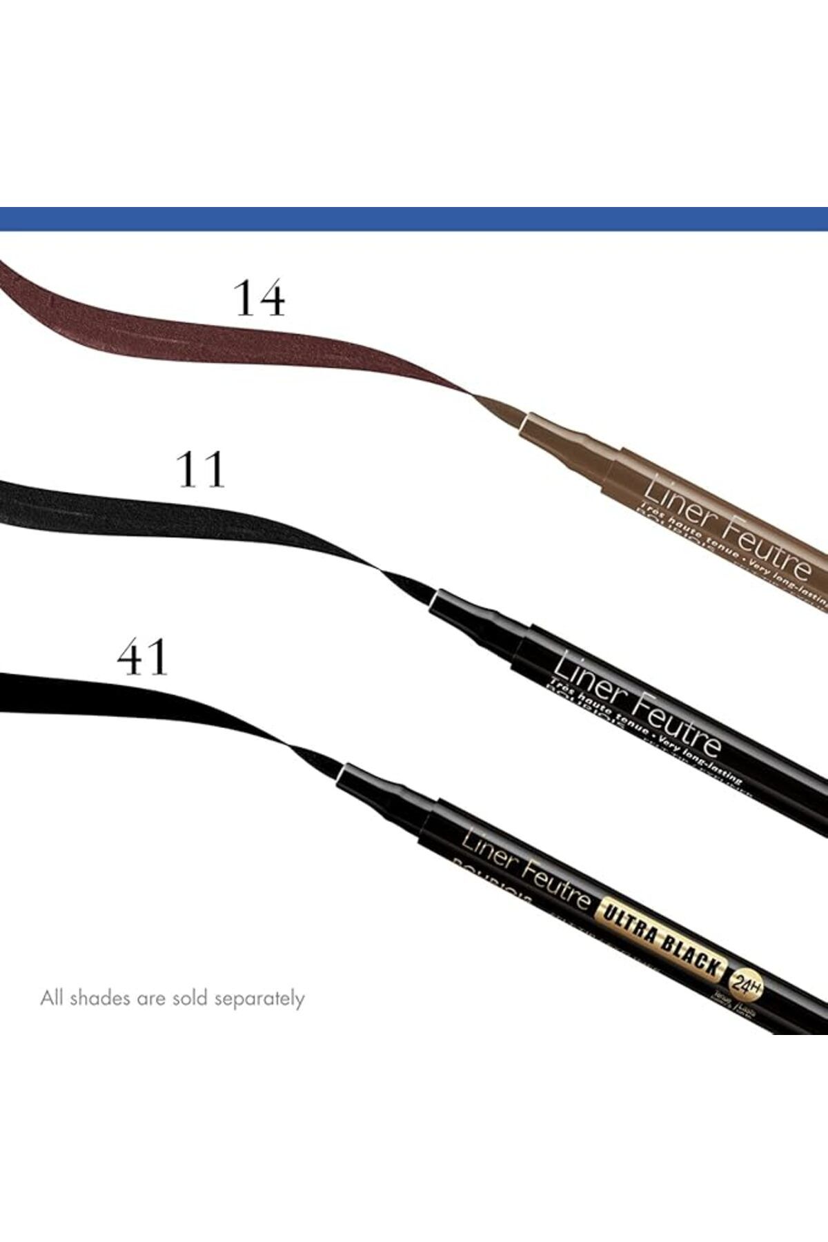 Bourjois-Liner Feutre Eyeliner - 41 - Ultra Black, 0.8ml 6