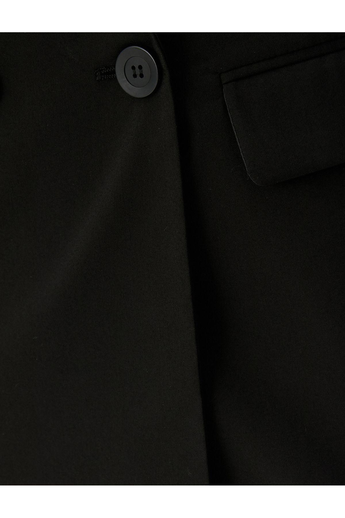Koton-Blazer Jacket Double Breasted Buttoned with Flap Pockets 6