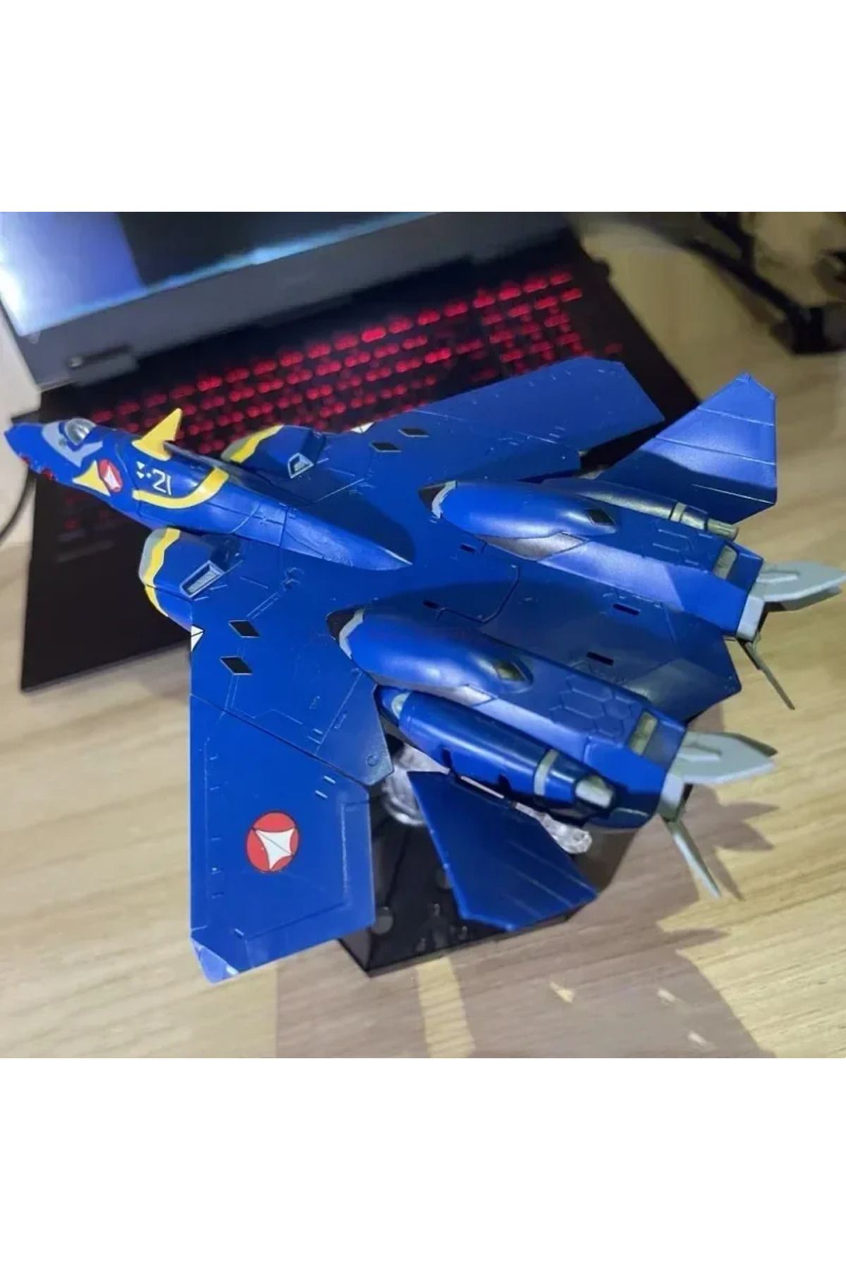 Choice-Hg 1/100 scale super size castle macross plus yf-21 anime action figure assembly robot... 5