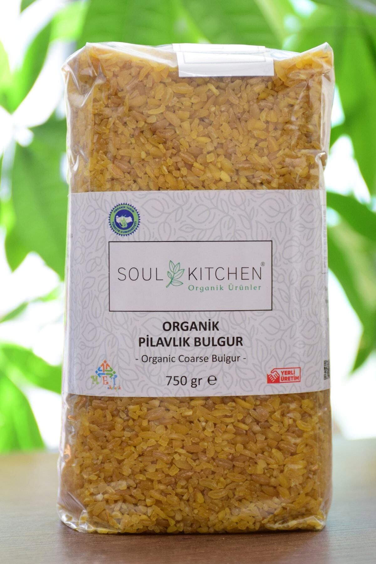 Soul Kitchen Organik Ürünler Organik Bulgur Pilavlık 750gr