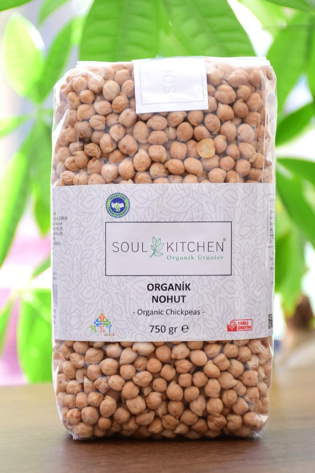 Soul Kitchen Organik Ürünler Organik Nohut 750gr