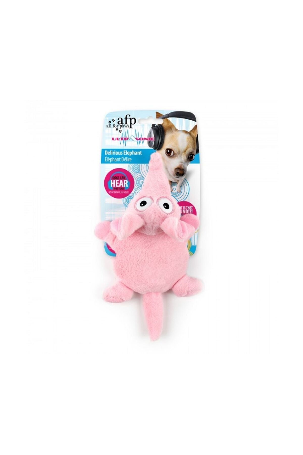 All For Paws-Pink Plush Dog Toy, 1 Piece 1