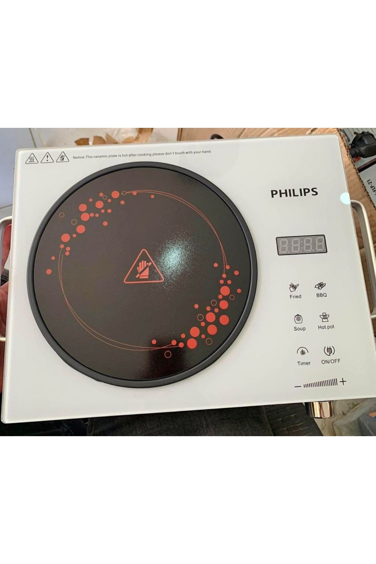 Philips Lazer Elektrikli  Ocak  3500 W Tüm Tencerelere Uygundur