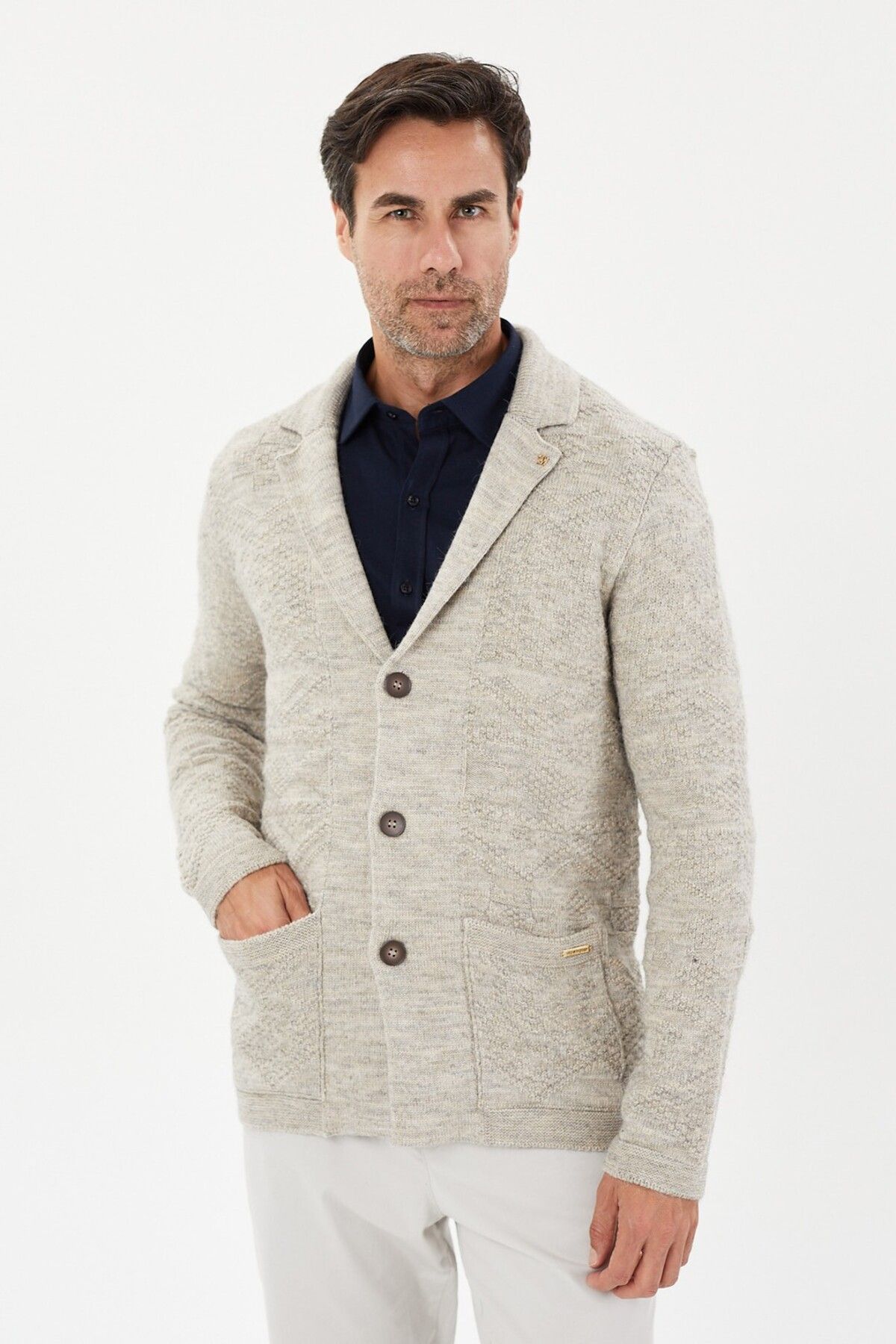 Tony Montana-Tony Luxury Tech Knitwear Jacket- Tc-1013 1