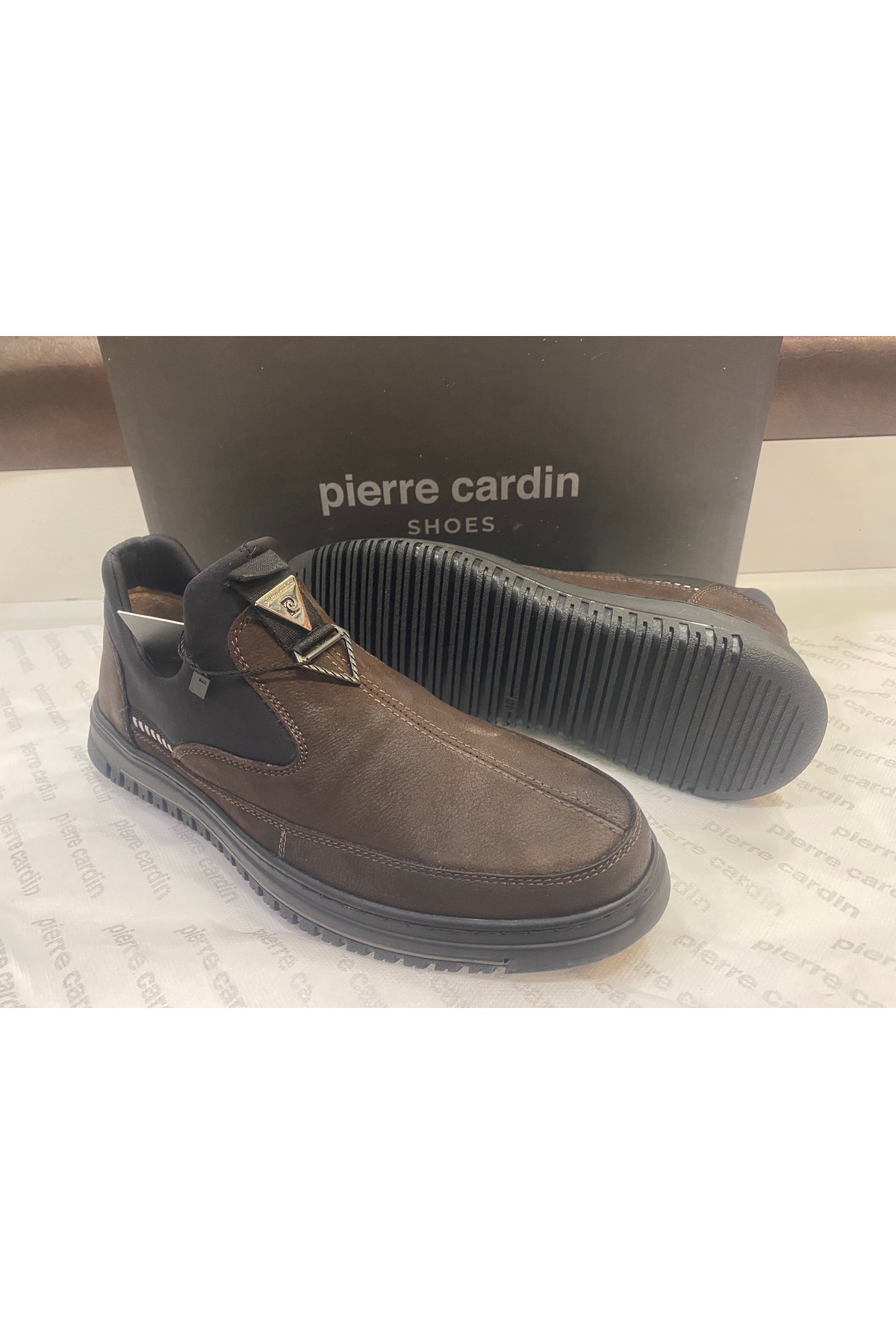 کفش کژوال مردانه راسته | پیر کاردین Pierre Cardin 382402 - تصویر 4
