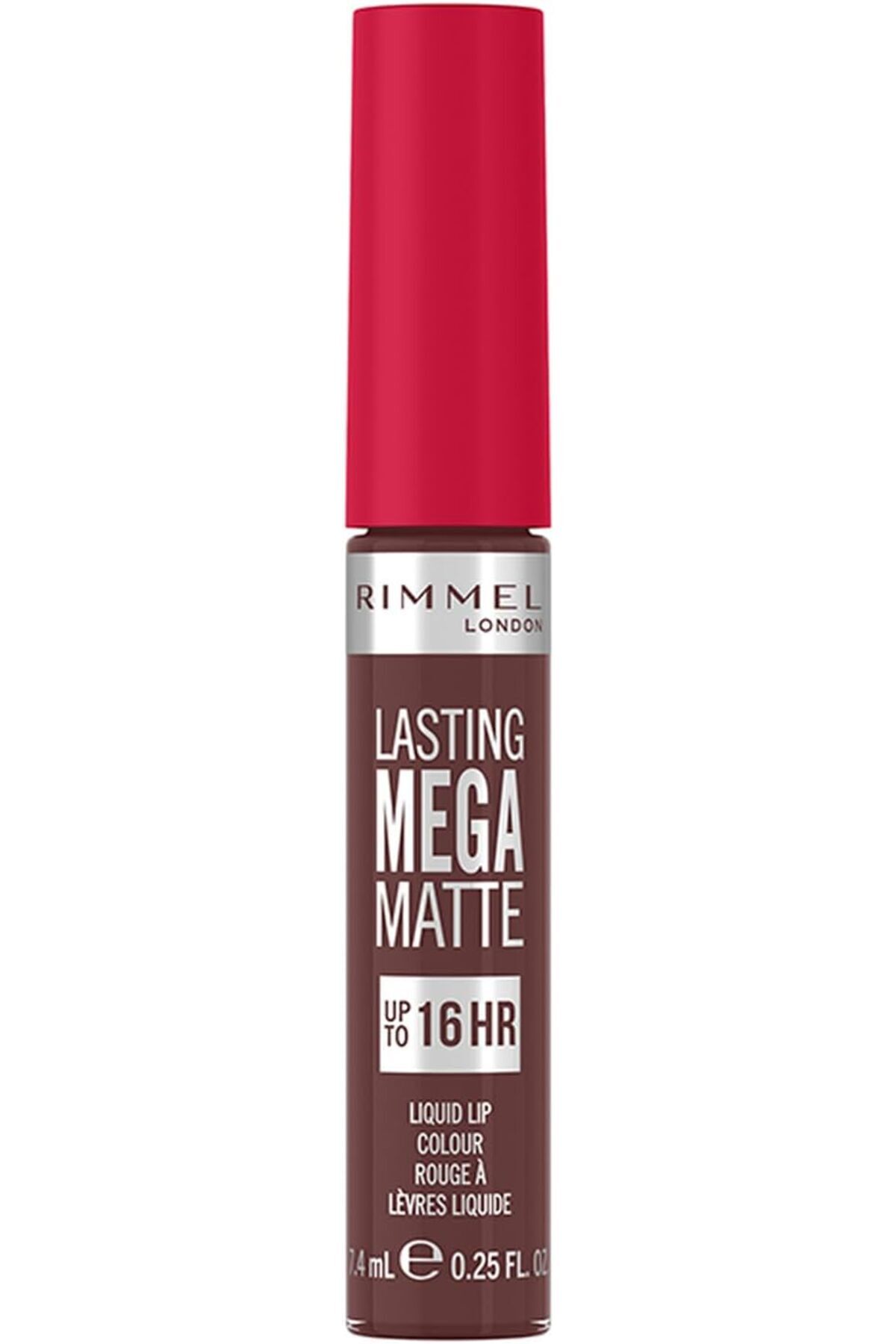 Rimmel London Lasting Mega Matte Liquid Lipstick - 860 - Urban Affair, 7.4ml Red | Lipsticks Long Lasting Beauty Makeup