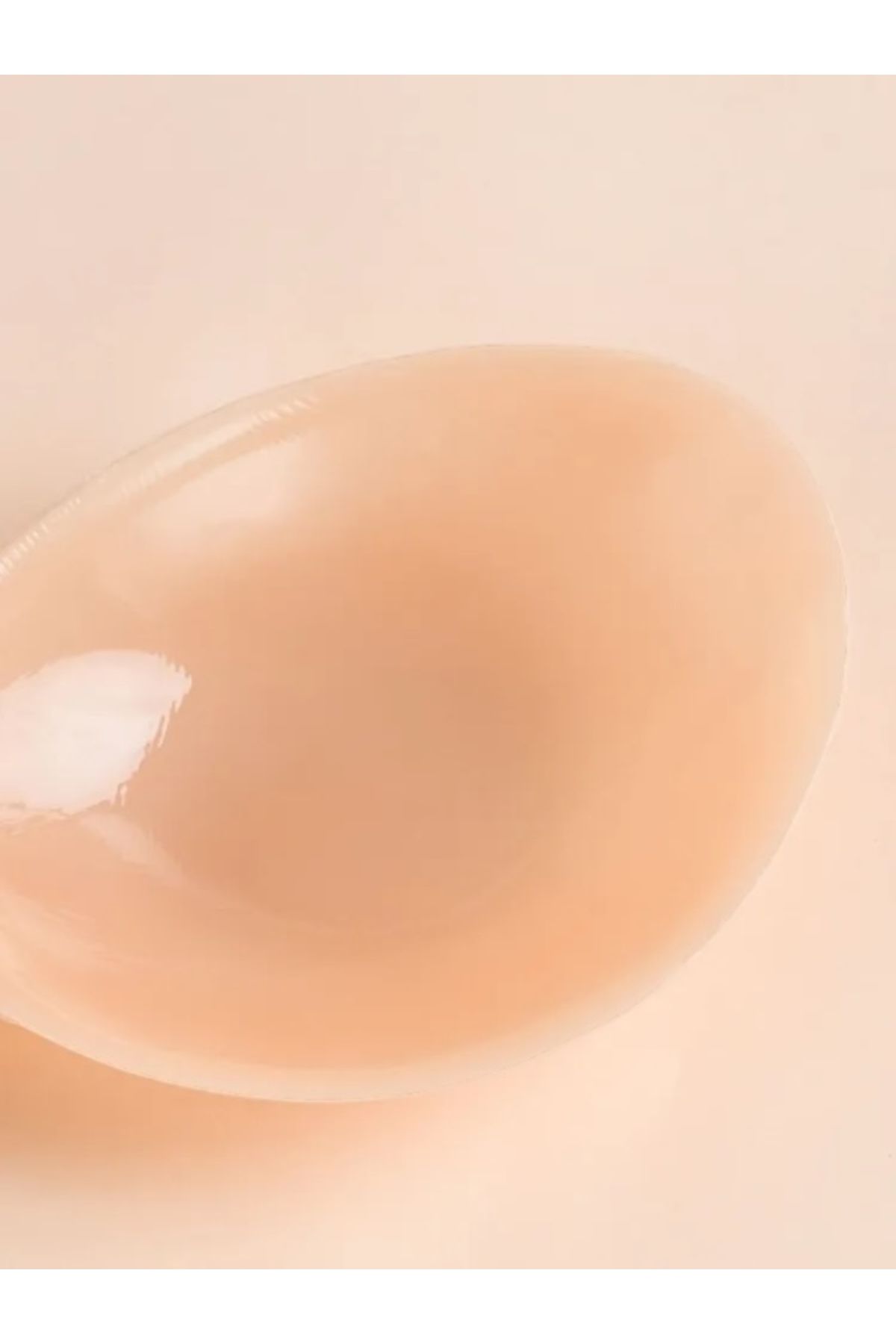Fashionov-Skin Color Transparent Silicone Bra - Strapless and Adhesive Low-Cut Outfit Evening Dress 3