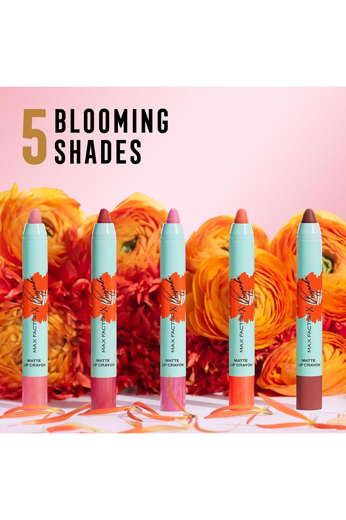 Max Factor-X Priyanka Chopra Jonas Lip Crayon Stick - 003 - Hibiscus Flower, 3g 3