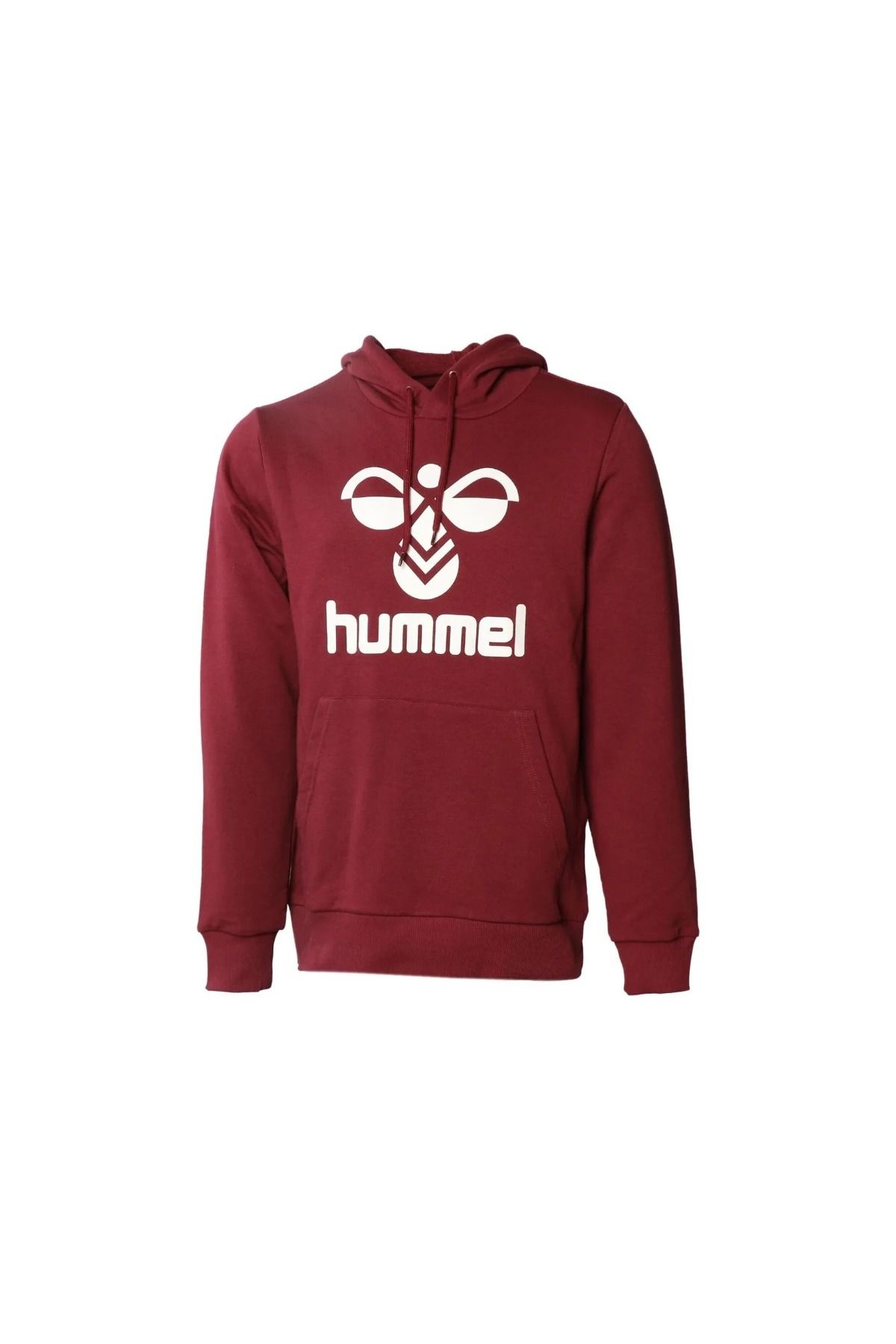 سویشرت کلاه قرمز مردانه Hummel Arus