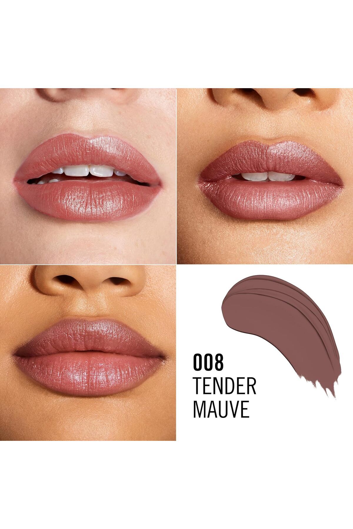 Rimmel-أحمر شفاه يدوم طويلاً - 008 - داستي روز، 4 جرام 2