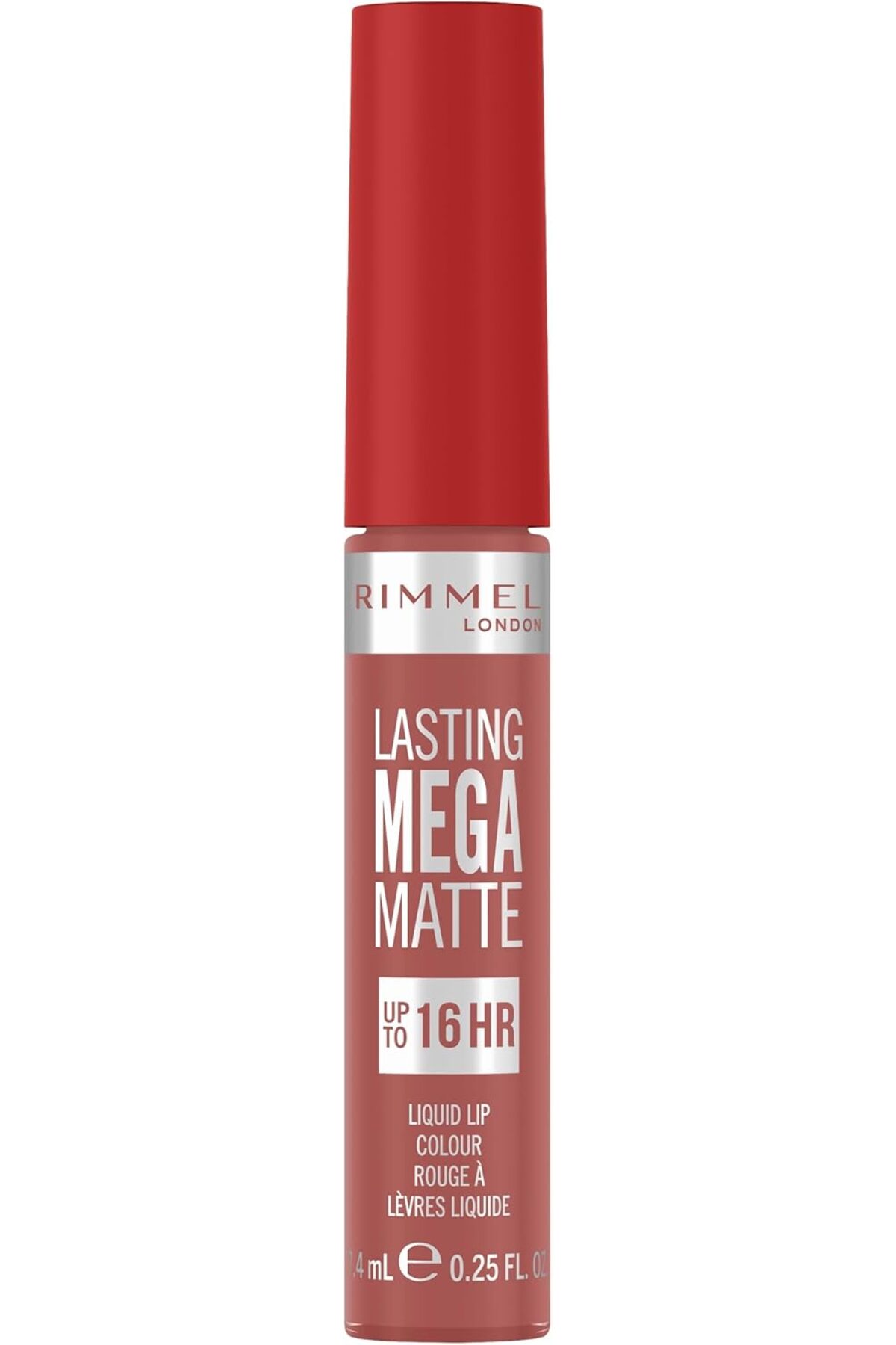 Rimmel London Lasting Mega Matte Liquid Lipstick - 200 - Pink Blink, 7.4ml