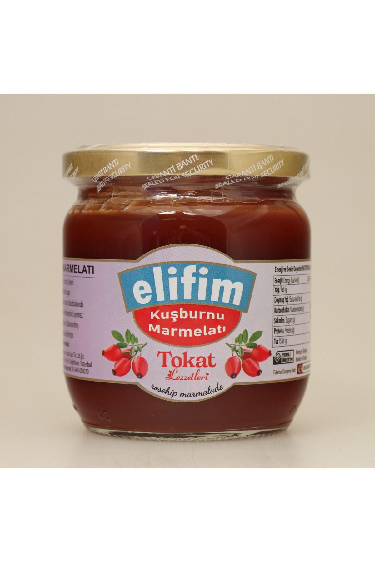 Elifim KUŞBURNU MARMELATI 400GR