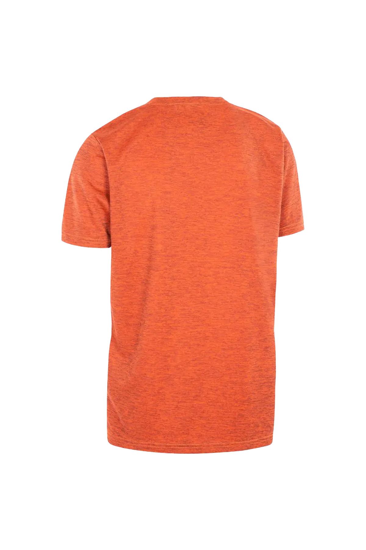 Trespass-Raeran Technical Men's Orange Casual T-Shirt 2