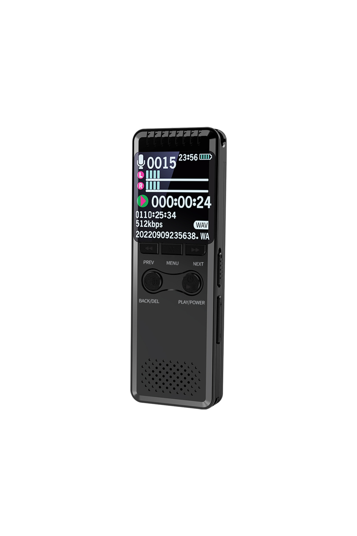 VANDLION-64GB black Vandlion V30C 64GB Digital Voice Activated Recorders Audio Sound Recording Portable Recor 1