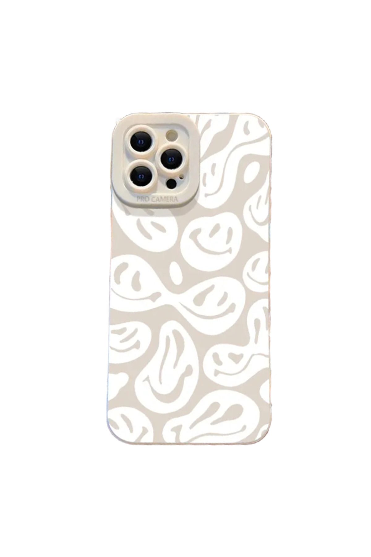 Choice-White Twist Smiley Face Phone Case For iPhone 14 13 11 15 Pro Max 12 Mini XS XR X 8 7 Plus SE 202... 7