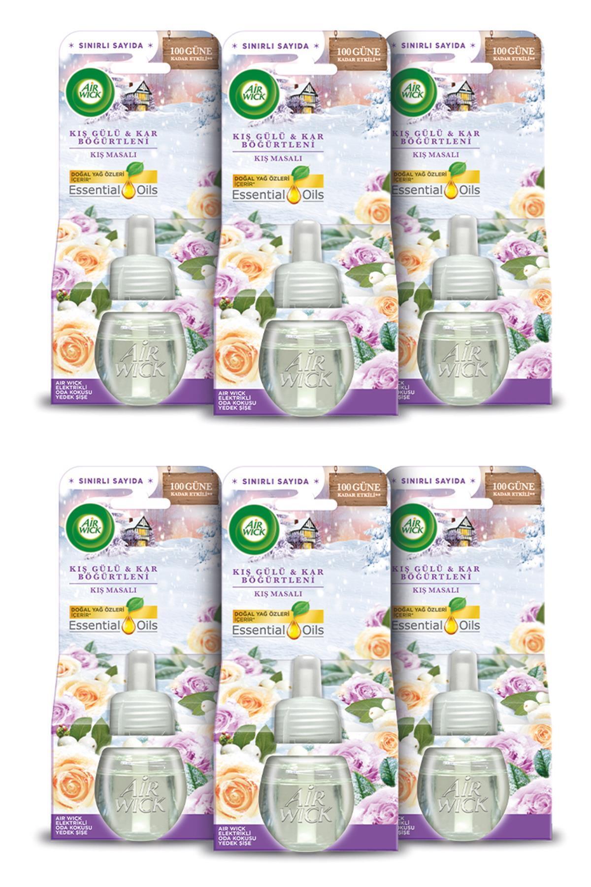 Air Wick Elektrikli Oda Kokusu Yedek Şişe Kış Masalı X 6