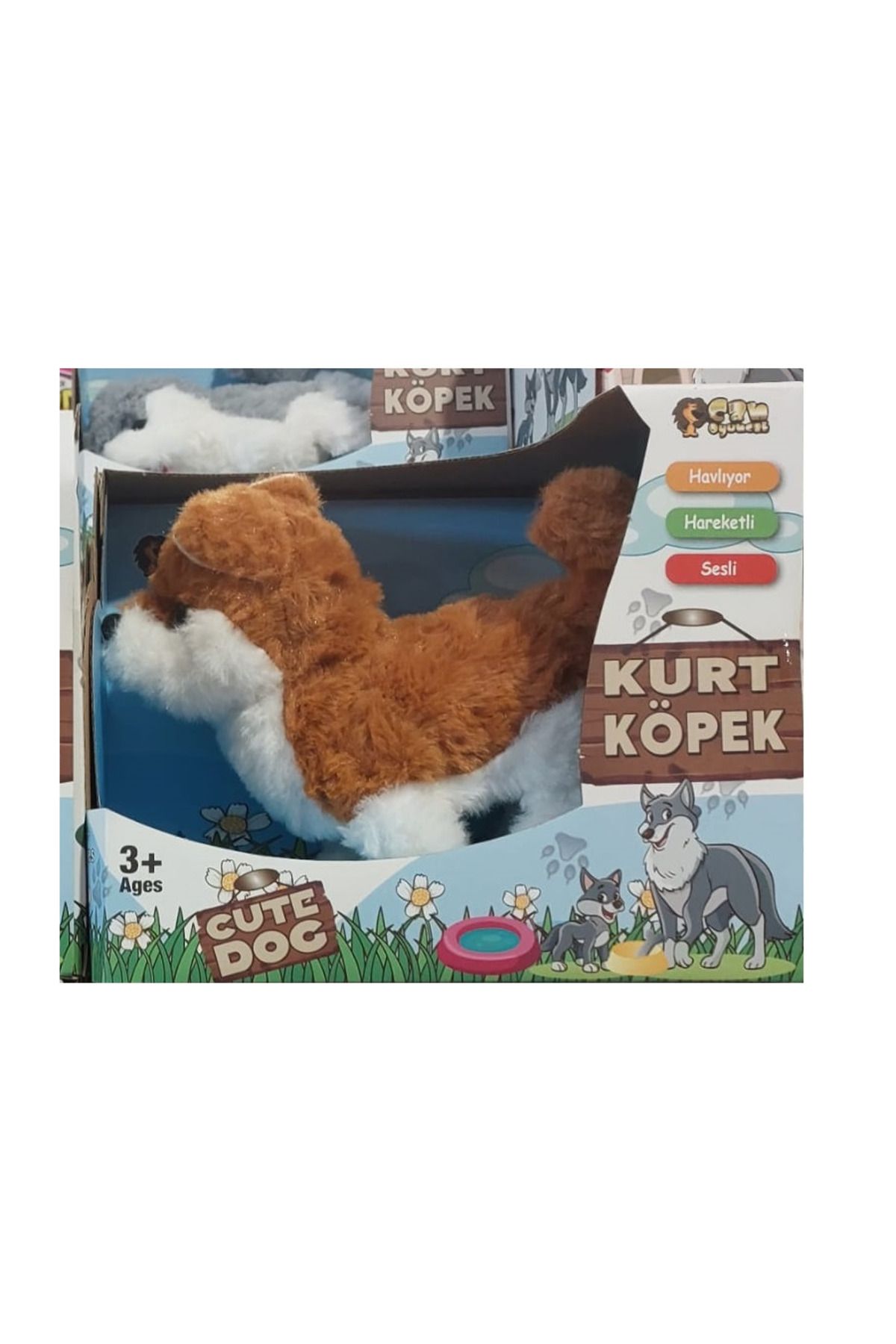 Can Toys Oyuncak Kutulu Sesli Köpek 5115 (Karışık Model 1 Adet)