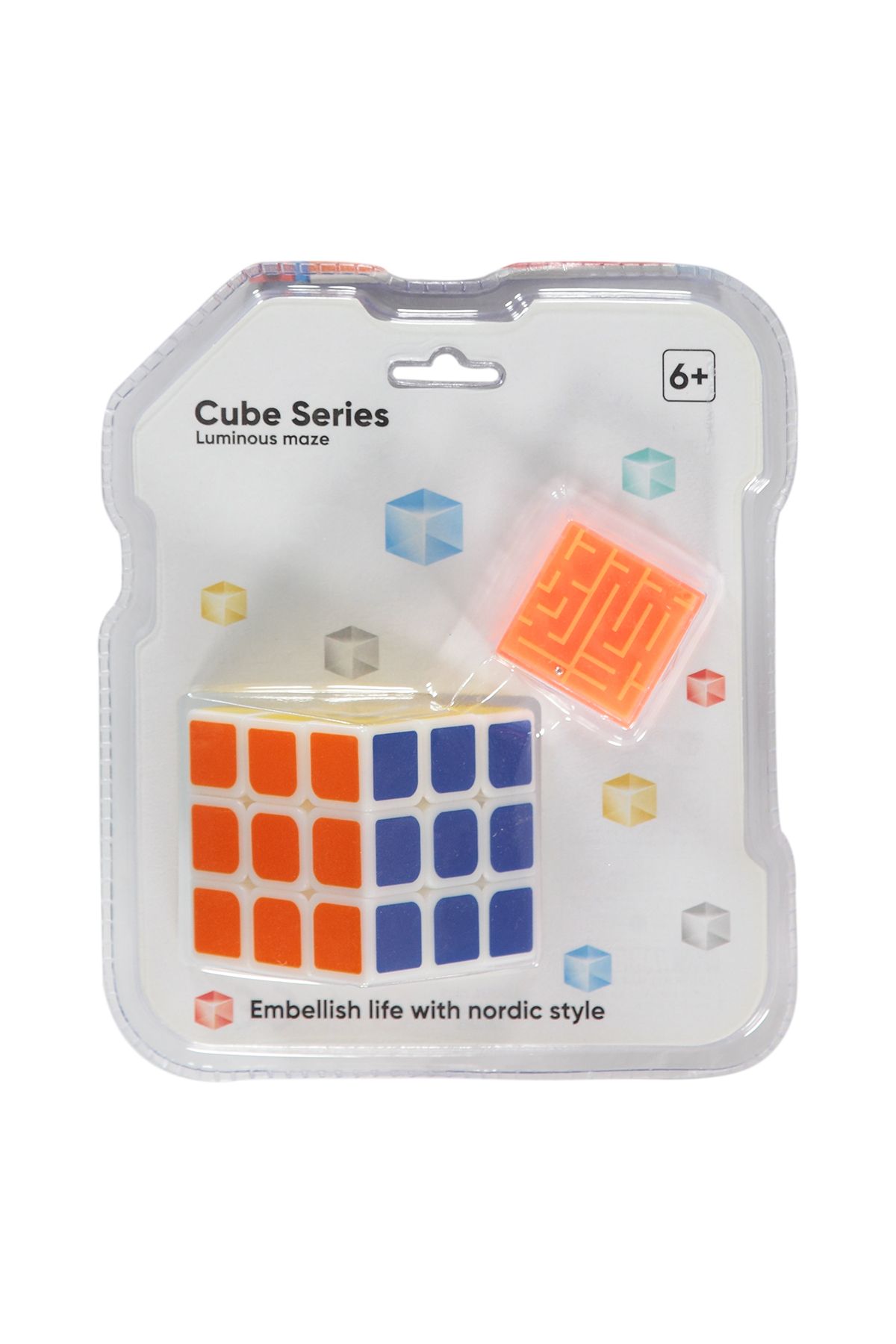 Can Toys Oyuncak Vakumda İkili Sabır Küpü Rubik Zeka Küpü 618